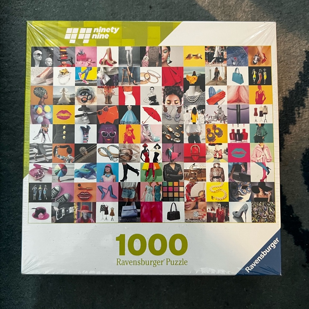 Ravensburger 99 elements of style puzzle.  1000 Piece Puzzle